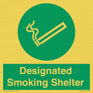 Designated Smoking Shelter